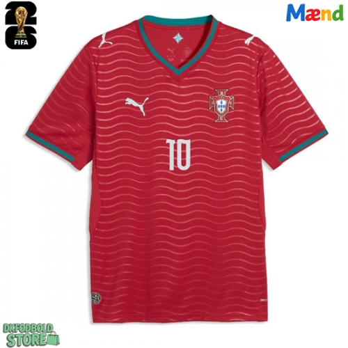 Portugal Bernardo Silva #10 Replika Hjemmebanetrøje VM 2026 Kortærmet